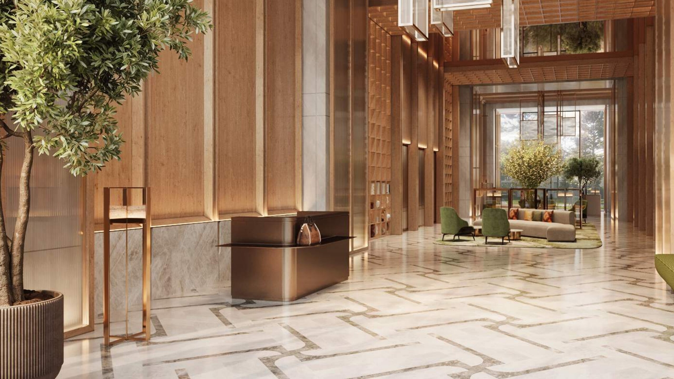 Arrival lobby